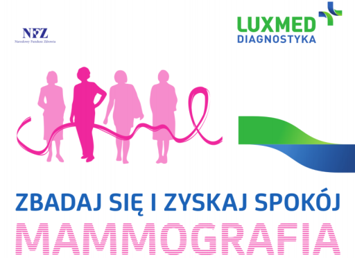 LuxMed. Zbadaj się i zyskaj spokój. Mammografia