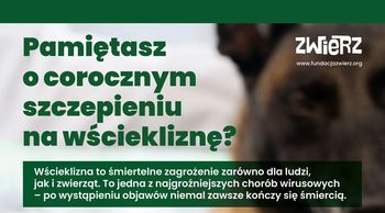 Ilustracja artykułu: Obowiązkowe szczepienia przeciwko wściekliźnie